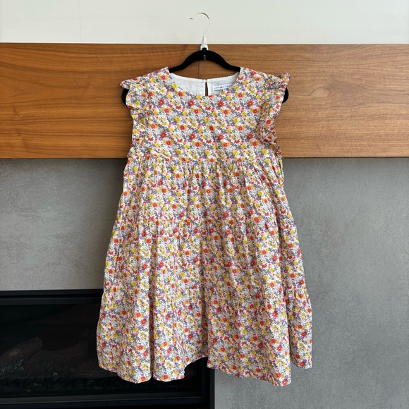 English Factory Floral Print Babydoll Dress, Size XS - Picture 6 of 16
